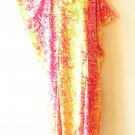 KD260 Tie Dye Women Kaftan Caftan Batwing Maternity Dolman Maxi Dress L to 2X KD260 Tie Dye Women Kaftan Caftan Batwing Maternity Dolman Maxi Dress L to 2X