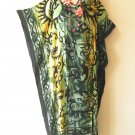 KD326 Tie Dye Dolphin Plus Batwing Kaftan Dolman Women Abaya Maxi Dress Up to 5X