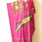 KD435 Turtle Batik Plus Kaftan Kimono Abaya Fringes Hippie Maxi Dress up to 7X