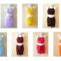 SS1 Bohemian Embroidered Sexy Halter Top and Cover up Wrap Skirt Set - XS & S