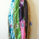 PS62 Bohemian Women Hippie Gypsy Embroidery Tiered Patchwork Skirt - XS to M PS62 Bohemian Women Hippie Gypsy Embroidery Tiered Patchwork Skirt - XS to M