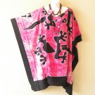LT65 Pink Gecko Caftan 38" Length Midi Kaftan Dolman Women Abaya Dress Up to 7X LT65 Pink Gecko Caftan 38" Length Midi Kaftan Dolman Women Abaya Dress Up to 7X