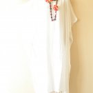 KD305 White Solid Plain Plus Kaftan Dolman Women Kimono Abaya Maxi Dress Upto 5X KD305 White Solid Plain Plus Kaftan Dolman Women Kimono Abaya Maxi Dress Upto 5X