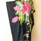 KD384 Floral Women Batik Caftan Kimono Abaya Hippy Women Maxi Dress - up to 7X