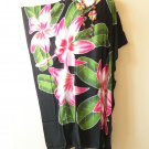 KD399 Floral Hand Painted Batwing Kimono Dolman Women Abaya Maxi Dress Up to 7X