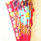 KD273 Red Floral Batwing V Neck Kaftan Dolman Women Abaya Maxi Dress Up to 5X KD273 Red Floral Batwing V Neck Kaftan Dolman Women Abaya Maxi Dress Up to 5X