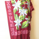 KD400 Maroon Floral Hand Painted Batwing Kaftan Dolman Women Abaya Dress Upto 7X