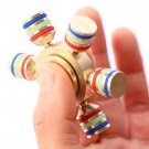 USA Stock Ship Wheel Metal Toy Copper Brass Torqbar Fidget Spinner USA Stock Ship Wheel Metal Toy Copper Brass Torqbar Fidget Spinner