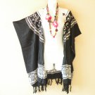 CB688 Cardigan Duster Kaftan Open Front Plus Hippy Jacket Cover up Top - upto 5X CB688 Cardigan Duster Kaftan Open Front Plus Hippy Jacket Cover up Top - upto 5X