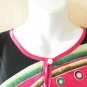 KD75 Pink Floral Batwing Hippie Caftan Dolman Women Abaya Maxi Dress Up to 2X