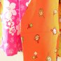 PD9 Patchwork Abstract Bohemian Peasant Boho Women Umbrella Sun Dress - M & L