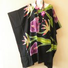 LT59 Floral Batik Midi Batwing 38" Kaftan Dolman Women Abaya Dress Up to 7X LT59 Floral Batik Midi Batwing 38" Kaftan Dolman Women Abaya Dress Up to 7X