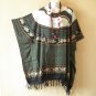 KB238 Elephant Batik Women Plus Kaftan Poncho Tunic Women Blouse Top up to 5X