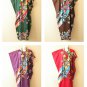 KG28 Floral Batwing Hippie Sheen Caftan Dolman Women Abaya Maxi Dress Up to 1X