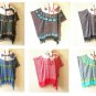KG50 Elephant Batik Caftan Plus Kaftan Poncho Hippy Women Blouse Top up to 5X