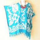 KB374 Gecko Floral Batik Plus Tunic Kimono Poncho Hippy Women Blouse Top upto 5X KB374 Gecko Floral Batik Plus Tunic Kimono Poncho Hippy Women Blouse Top upto 5X