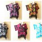 KB35 Gecko Floral Batik Tunic Plus Kimono Poncho Hippy Women Blouse Top up to 5X