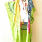 CD556 Dolphin Batik Kimono Batwing Cardigan Duster Open Plus Hippy Jacket Cover CD556 Dolphin Batik Kimono Batwing Cardigan Duster Open Plus Hippy Jacket Cover