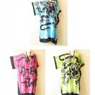 KD462 Tropical Gecko Women Batwing Kimono Dolman Women Abaya Dress Up to 7X KD462 Tropical Gecko Women Batwing Kimono Dolman Women Abaya Dress Up to 7X