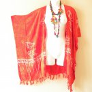 CB390 Cardigan Duster Kimono Open Front Plus Hippy Jacket Cover up Top -up to 5X