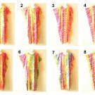 KG59 Tie Dye Batik Sheen Kaftan Caftan Batwing Plus Abaya Maxi Dress - S to 2X