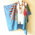 CB419 Hand Painted Batik Cardigan Duster Kaftan Batwing Jacket Cover up - 3X 4X & 5X CB419 Hand Painted Batik Cardigan Duster Kaftan Batwing Jacket Cover up - 3X 4X & 5X