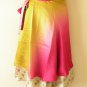 P22 Reversible Vintage Silk Magic 24" Wrap Skirt Halter Tube Dress +Bonus DVD