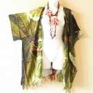 CB360 Toucan Plus Size Cardigan Duster Jacket Kimono Cover up - 2X, 3X, 4X & 5X CB360 Toucan Plus Size Cardigan Duster Jacket Kimono Cover up - 2X, 3X, 4X & 5X