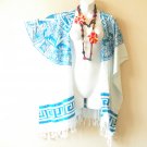 CB305a Abstract Cardigan Duster Kimono Open Front Plus Hippy Jacket Cover up Top -up to 5X