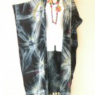 CD680 Tie Dye Dolman Cardigan Duster Kaftan Plus Hippy Maxi Jacket Cover up - up to 5X