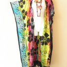 CD694 Tie Dye Batik Batwing Cardigan Duster Kaftan Plus Maxi Jacket Coverup CD694 Tie Dye Batik Batwing Cardigan Duster Kaftan Plus Maxi Jacket Coverup
