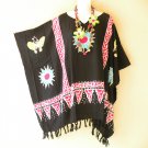 KB91 Butterfly Batik Plus Size Kaftan Poncho Tunic Blouse Top - XL, 1X, 2X & 3X KB91 Butterfly Batik Plus Size Kaftan Poncho Tunic Blouse Top - XL, 1X, 2X & 3X