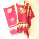 KB92 Plus Size Maroon Caftan Kaftan Tunic Blouse Poncho Top - L, XL, 1X & 2X KB92 Plus Size Maroon Caftan Kaftan Tunic Blouse Poncho Top - L, XL, 1X & 2X