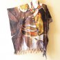 KB293 Batik Toucan Tunic Plus Kaftan Poncho Hippy Women Blouse Top upto 5X