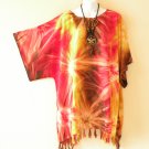 KB33 Tie Dye Batik Kaftan Kimono Poncho Dolman Hippie Blouse Top 1X, 2X, 3X, 4X KB33 Tie Dye Batik Kaftan Kimono Poncho Dolman Hippie Blouse Top 1X, 2X, 3X, 4X