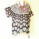 KB117 Dragonfly Batik Women Plus Kimono Poncho Tunic Women Blouse Top up to 5X