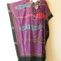 KD453 Gecko Hand Painted Women Batwing Kimono Dolman Women Maternity Dress Upto 7X