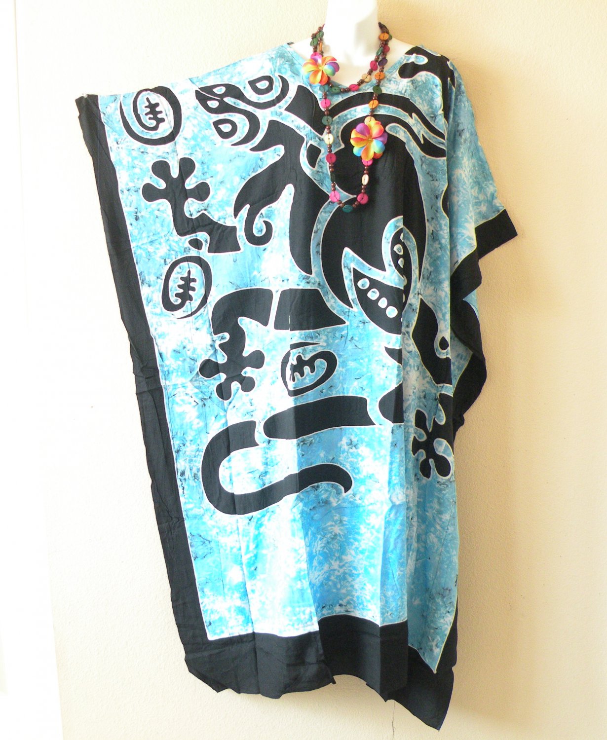 KD417 Gecko Kaftan Dolman Plus Batwing Kimono Women Abaya Maxi Dress - up to 7X