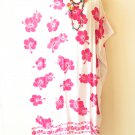 KD472 Floral Plus Batwing VNeck Kaftan Dolman Women Abaya Maxi Dress Up to 5X