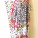 KD477 Floral Batwing VNeck Kaftan Dolman Women Abaya Maxi Dress Up to 5X