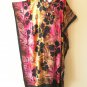 KD478 Tie Dye Hibiscus Batik Batwing Tunic Kaftan Dolman Women Abaya Maxi Dress Up to 5X