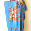 KD416 Gecko Batik Hand Painted Batwing Kimono Dolman Maxi Abaya Dress Upto 7X KD416 Gecko Batik Hand Painted Batwing Kimono Dolman Maxi Abaya Dress Upto 7X
