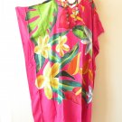 KD380 Floral Hand Painted Batwing VNeck Kaftan Dolman Women Abaya Dress Up to 7X KD380 Floral Hand Painted Batwing VNeck Kaftan Dolman Women Abaya Dress Up to 7X