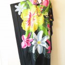 KD381 Hand Painted Women Batik Caftan Kimono Abaya Hippy Women Plus Maxi Dress