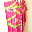 KD395 Hand Painted Floral Women Plus Kaftan Abaya Fringes Hippie Maxi Dress up to 5X KD395 Hand Painted Floral Women Plus Kaftan Abaya Fringes Hippie Maxi Dress up to 5X