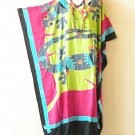 KD437 Gecko Hand Painted Abaya Batik Kaftan Batwing Maternity Maxi Dress - 2X to 5X KD437 Gecko Hand Painted Abaya Batik Kaftan Batwing Maternity Maxi Dress - 2X to 5X