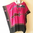 LT76 Pink Gecko Batwing 38" Length Midi Kimono Dolman Women Abaya Dress Up to 5X LT76 Pink Gecko Batwing 38" Length Midi Kimono Dolman Women Abaya Dress Up to 5X