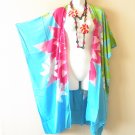 CM11 Floral Midi Cardigan Duster Kimono Open Plus Jacket Coverup Top up to 5X CM11 Floral Midi Cardigan Duster Kimono Open Plus Jacket Coverup Top up to 5X
