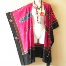 CM45 Gecko Midi 38" Cardigan Duster Kaftan Open Plus Jacket Coverup Top up to 5X CM45 Gecko Midi 38" Cardigan Duster Kaftan Open Plus Jacket Coverup Top up to 5X
