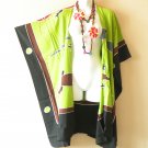 CM46 Gecko Cardigan Midi 38" Duster Kaftan Open Plus Hippy Jacket Coverup Top upto 5X CM46 Gecko Cardigan Midi 38" Duster Kaftan Open Plus Hippy Jacket Coverup Top upto 5X